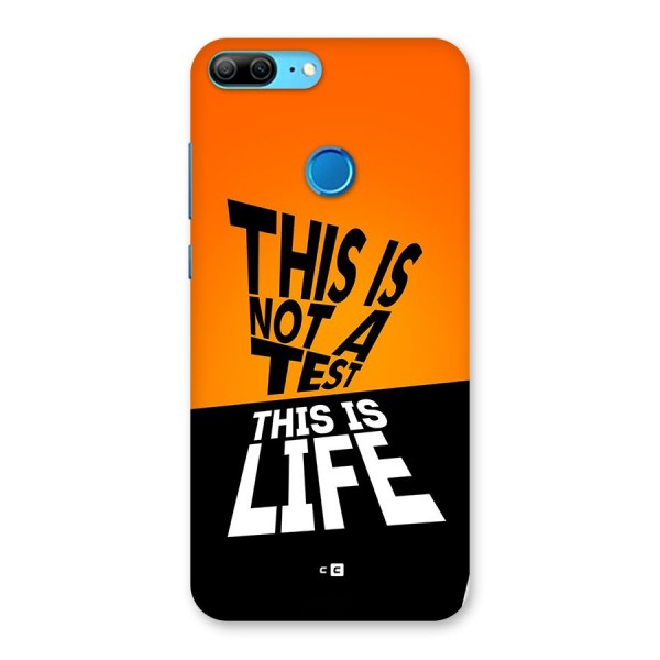 Test Life Back Case for Honor 9 Lite