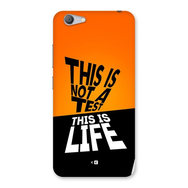 Test Life Back Case for Vivo Y53