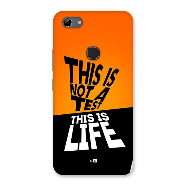 Test Life Back Case for Vivo Y81