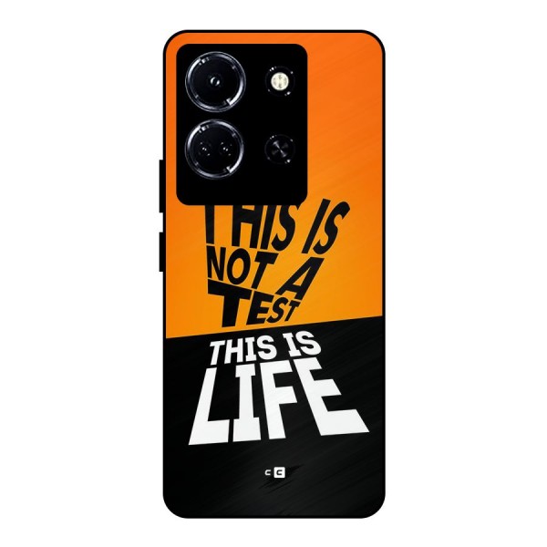 Test Life Metal Back Case for Infinix Note 30 5G