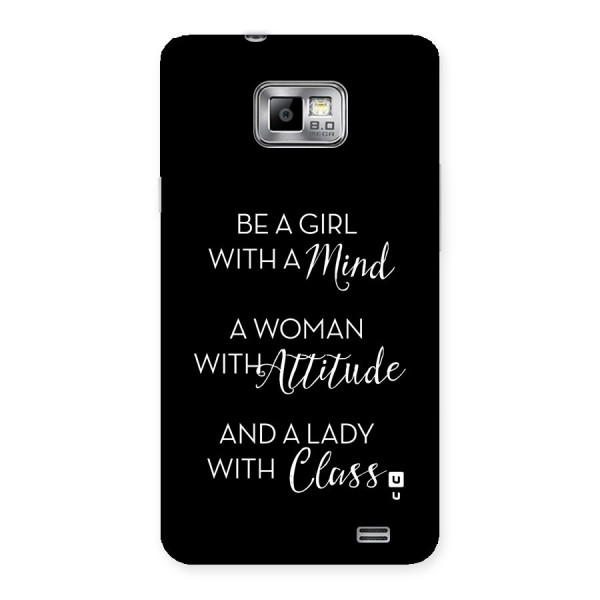 The-Mindset Back Case for Galaxy S2