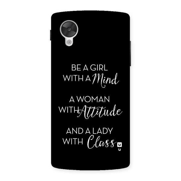The-Mindset Back Case for Google Nexus 5