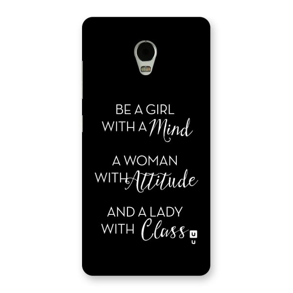 The-Mindset Back Case for Lenovo Vibe P1