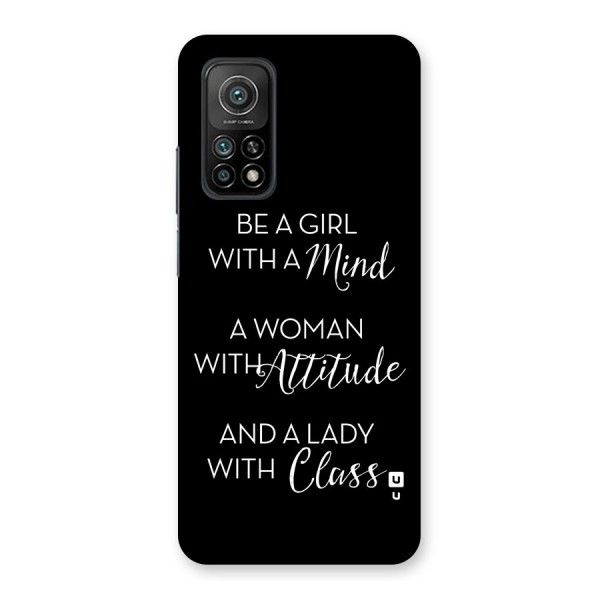 The-Mindset Back Case for Mi 10T 5G