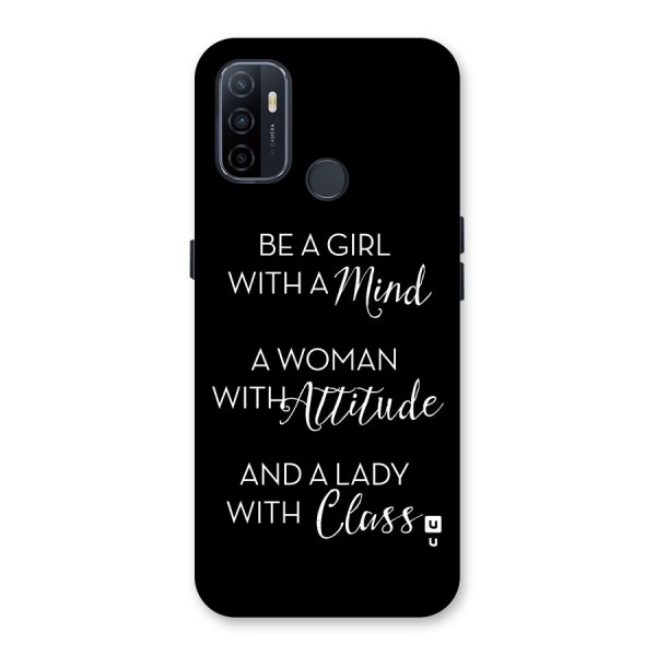 The-Mindset Back Case for Oppo A32