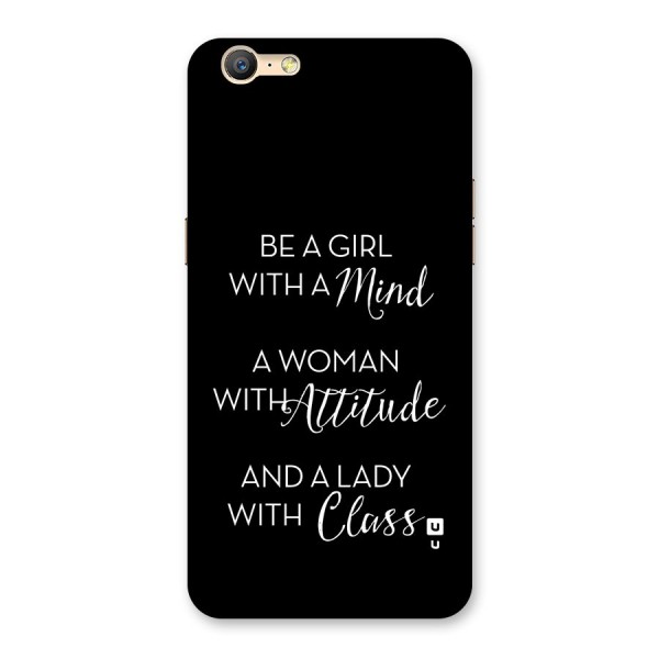The-Mindset Back Case for Oppo A39