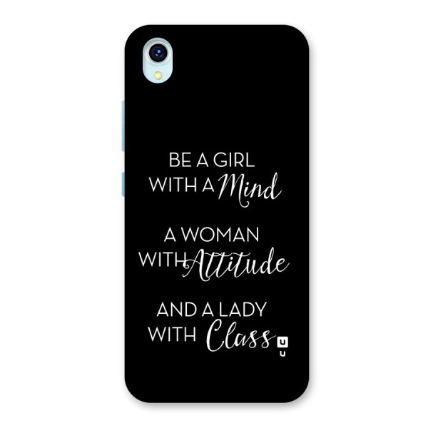 The-Mindset Back Case for Vivo Y1s