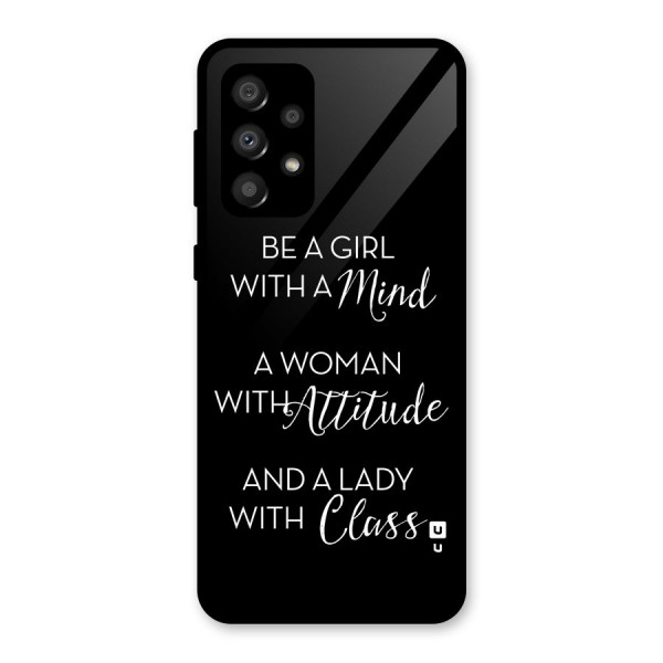 The-Mindset Glass Back Case for Galaxy A32