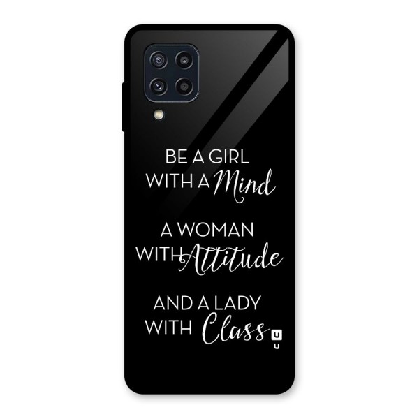 The-Mindset Glass Back Case for Galaxy M32