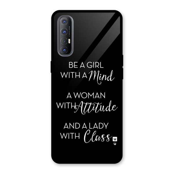 The-Mindset Glass Back Case for Oppo Reno3 Pro