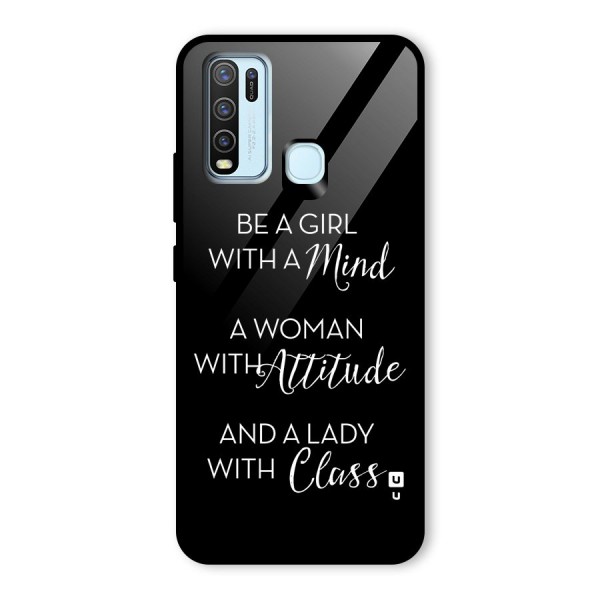 The-Mindset Glass Back Case for Vivo Y50