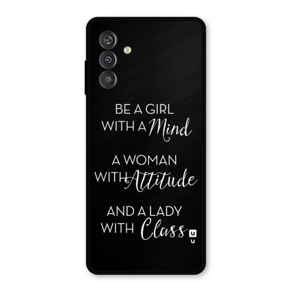The-Mindset Metal Back Case for Galaxy M14 5G