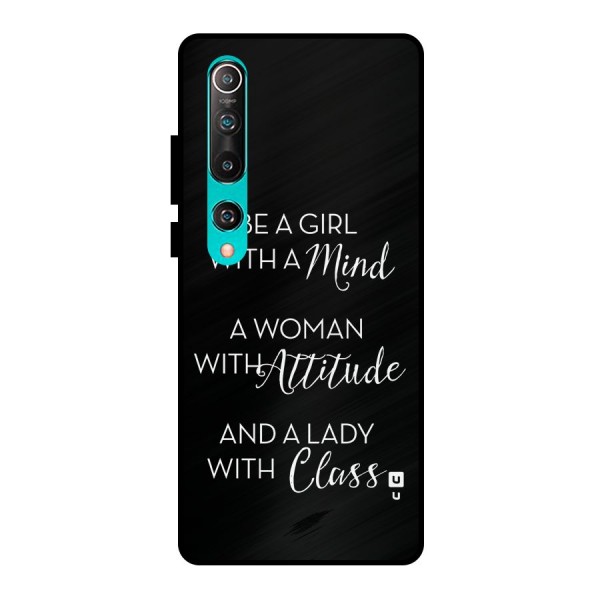 The-Mindset Metal Back Case for Mi 10