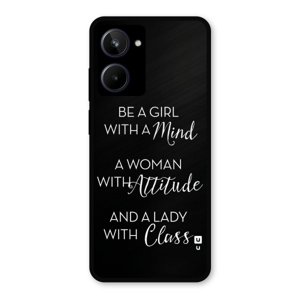 The-Mindset Metal Back Case for Realme 10