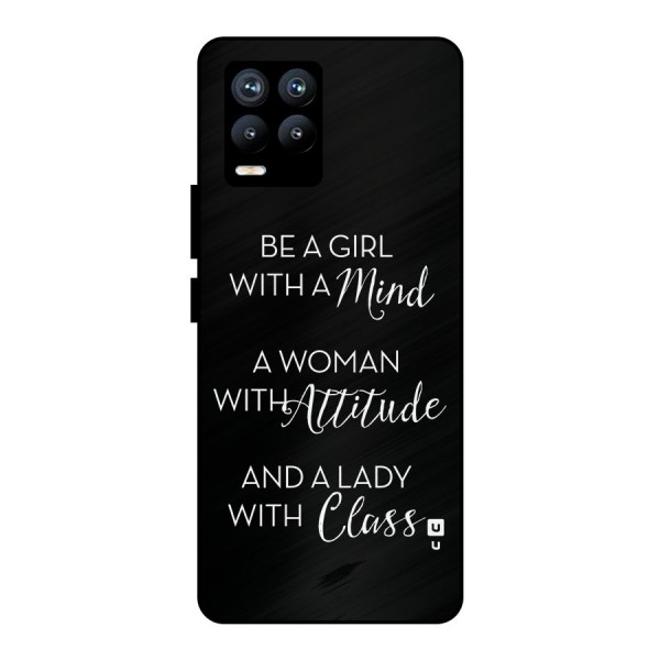 The-Mindset Metal Back Case for Realme 8 Pro