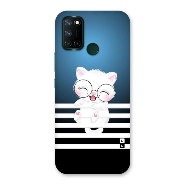 The Cat on Stripes Back Case for Realme C17