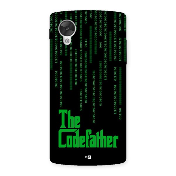 The Codefather Back Case for Google Nexus 5