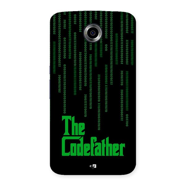 The Codefather Back Case for Google Nexus 6
