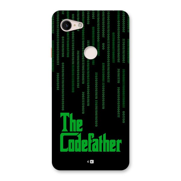 The Codefather Back Case for Google Pixel 3 XL