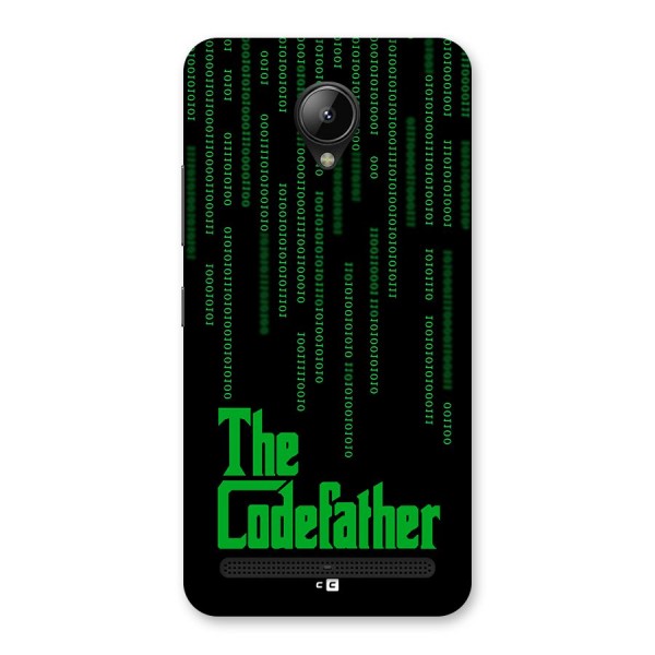 The Codefather Back Case for Lenovo C2