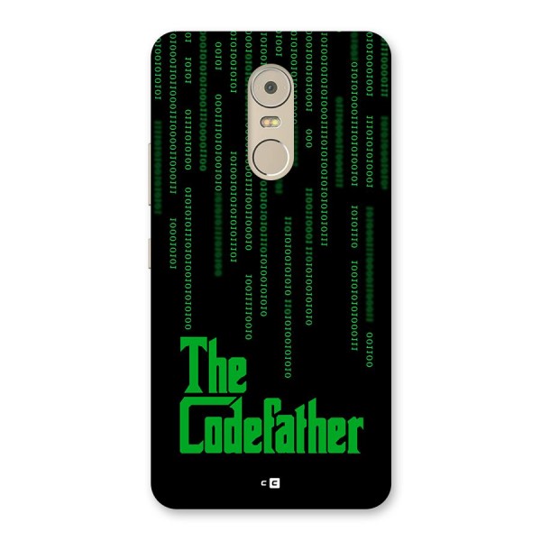 The Codefather Back Case for Lenovo K6 Note
