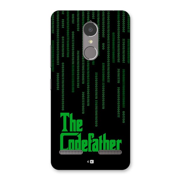 The Codefather Back Case for Lenovo K6 Power