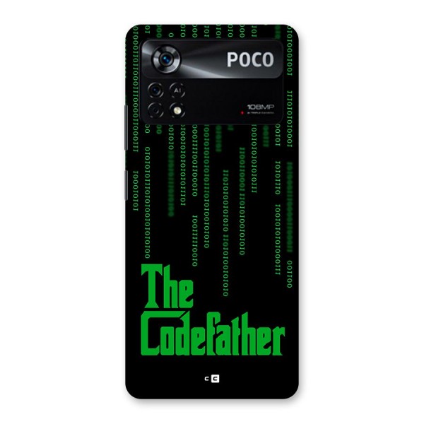 The Codefather Back Case for Poco X4 Pro 5G