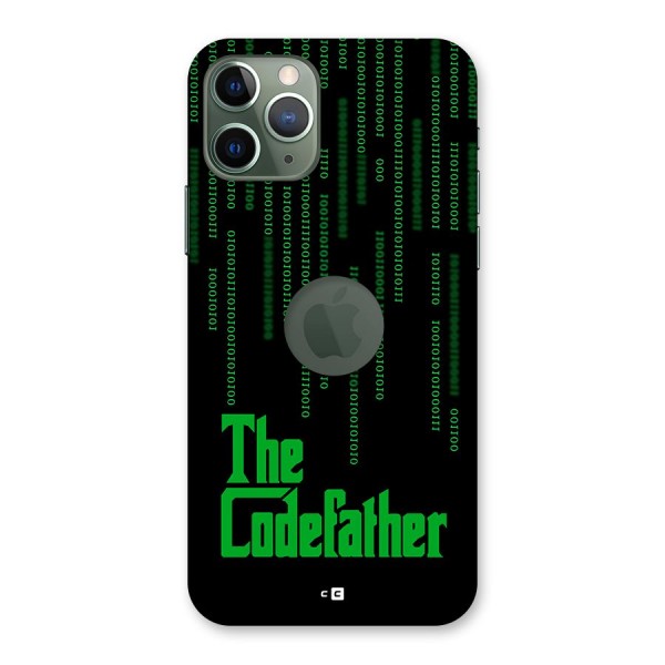 The Codefather Back Case for iPhone 11 Pro Logo Cut