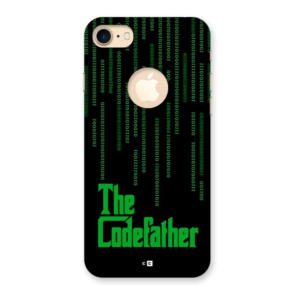 The Codefather Back Case for iPhone 7 Logo Cut