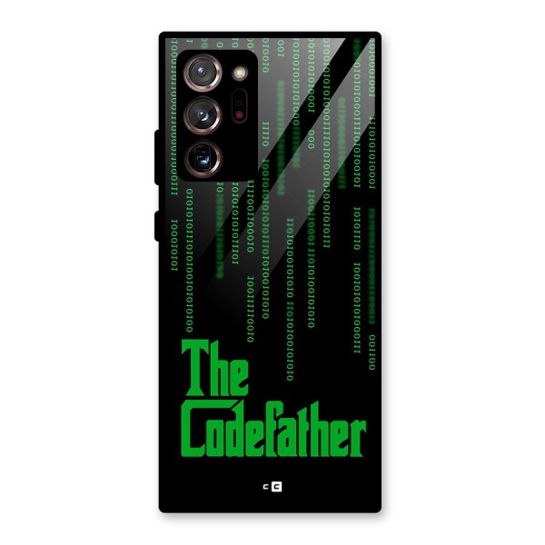 The Codefather Glass Back Case for Galaxy Note 20 Ultra