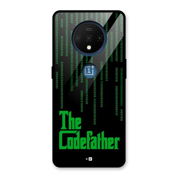 The Codefather Glass Back Case for OnePlus 7T
