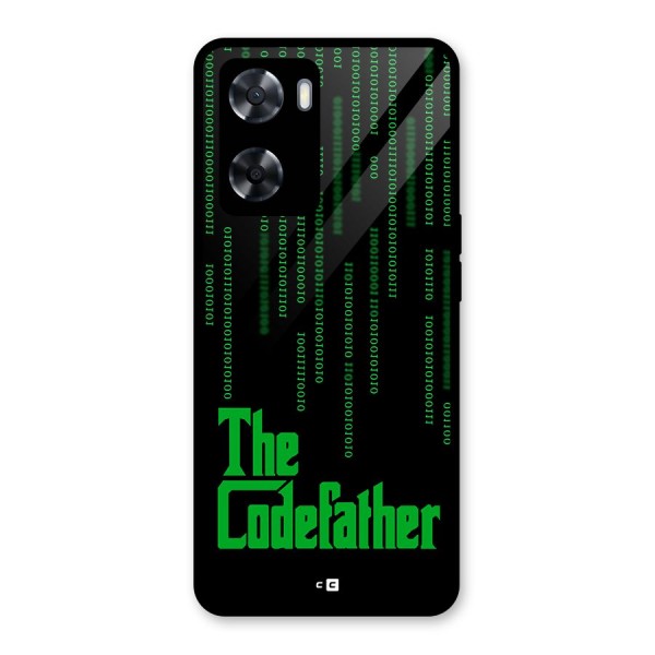 The Codefather Glass Back Case for Oppo A57 2022