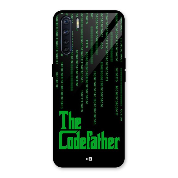 The Codefather Glass Back Case for Oppo F15