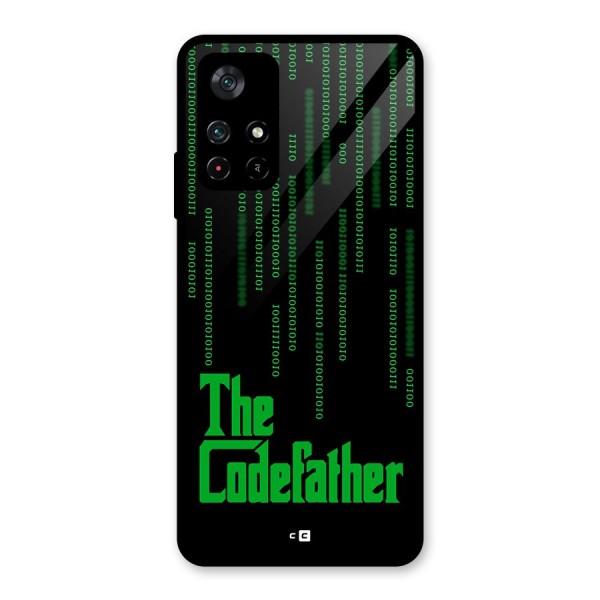 The Codefather Glass Back Case for Poco M4 Pro 5G