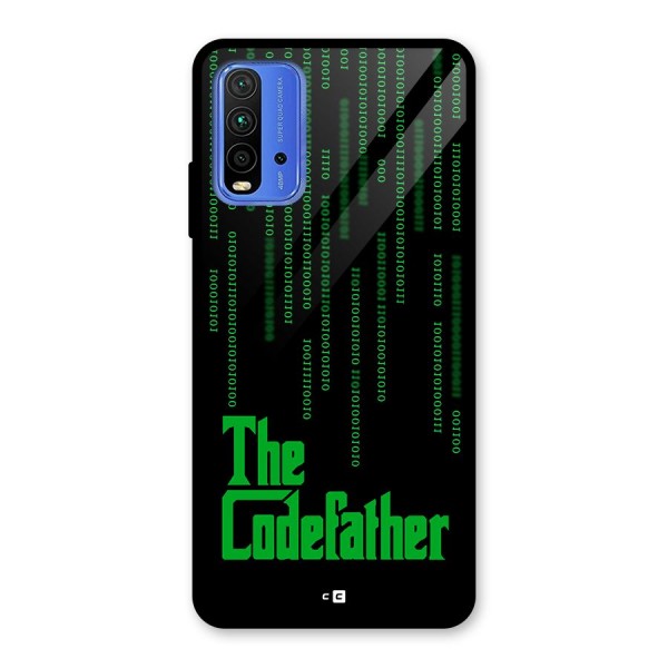 The Codefather Glass Back Case for Redmi 9 Power