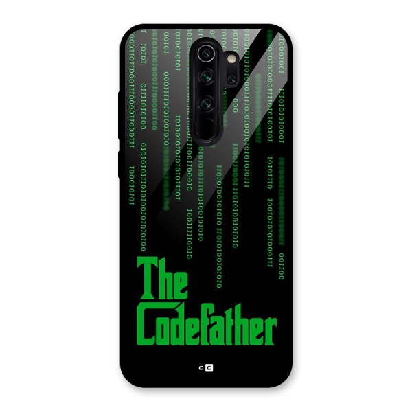 The Codefather Glass Back Case for Redmi Note 8 Pro