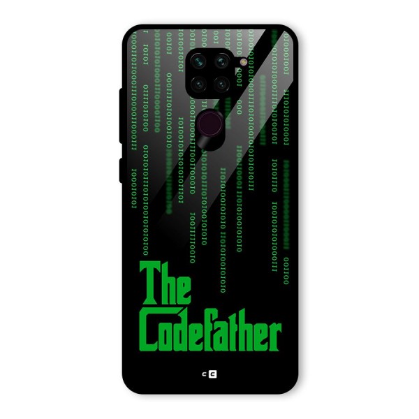The Codefather Glass Back Case for Redmi Note 9