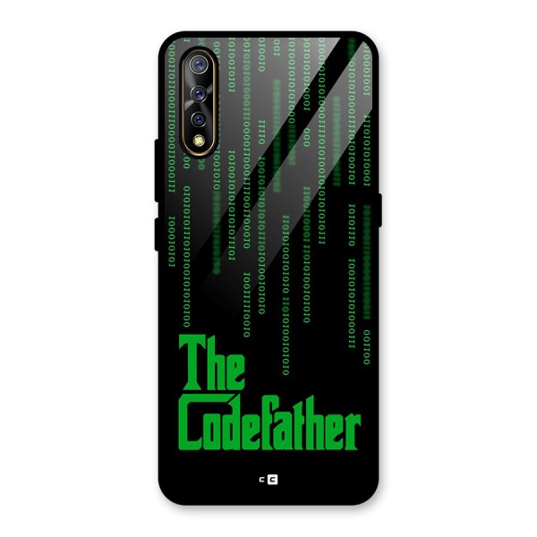 The Codefather Glass Back Case for Vivo S1