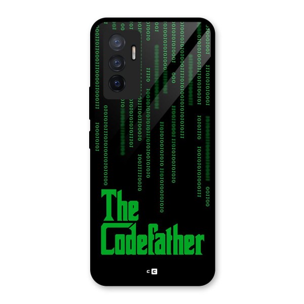 The Codefather Glass Back Case for Vivo V23e