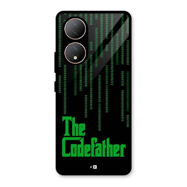 The Codefather Glass Back Case for Vivo Y100A