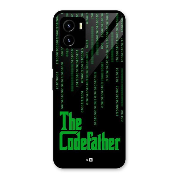 The Codefather Glass Back Case for Vivo Y15s