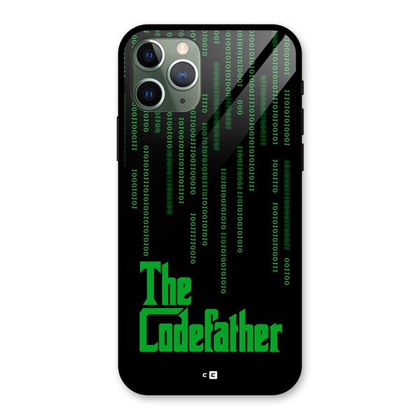 The Codefather Glass Back Case for iPhone 11 Pro
