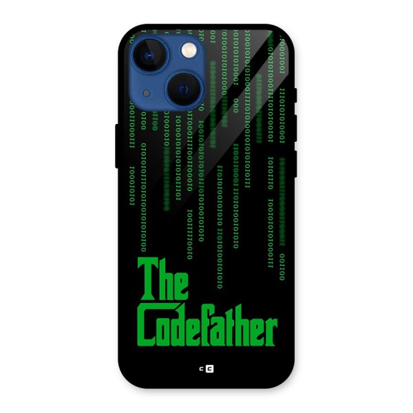 The Codefather Glass Back Case for iPhone 13 Mini