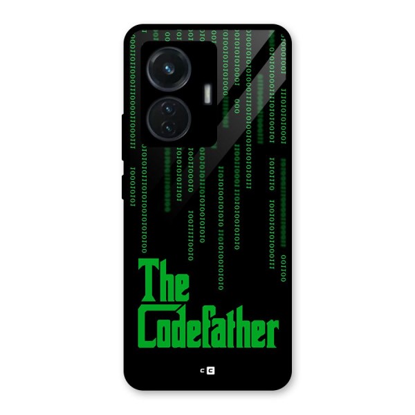 The Codefather Glass Back Case for iQOO Z6 44W