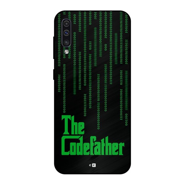 The Codefather Metal Back Case for Galaxy A30s