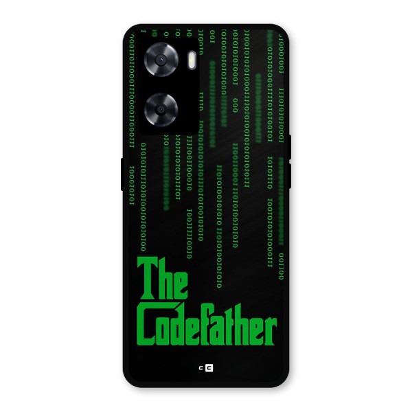 The Codefather Metal Back Case for Oppo A57 2022