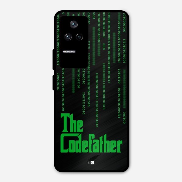 The Codefather Metal Back Case for Poco F4 5G