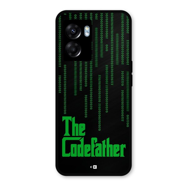 The Codefather Metal Back Case for Realme Narzo 50 5G