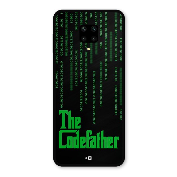 The Codefather Metal Back Case for Redmi Note 9 Pro Max