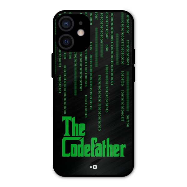 The Codefather Metal Back Case for iPhone 12 Mini